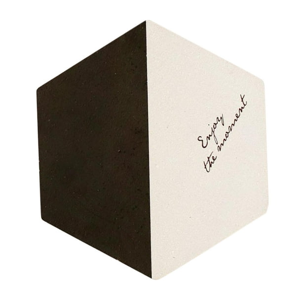 Sostenedor de Taza de Hexagonal Artículos Decorativos Ocasiones Amor Blanco negro