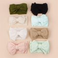 thumbnail image 4 of Bebé Niñas Diadema Bordado Bowknot Toddler Kids Hair Band Recién Nacido Elastic Headwear Cute Fashion Hair Accessories Nituyy Bebé Niña Bordado Diadema Moda Lindo Accesorios para el cabello, 4 of 5
