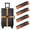 A003- Multicolor, variant on Adjustable Travel Luggage Strap,Rainbow Luggage Straps with Quick Release Buckle, 4-Pack, 2 Inches X 6 Feet, for Travel