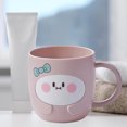 thumbnail image 6 of Lilixerw Cute Cartoon Bathroom Toothbrush Cups,Mouthwash Cups,Bathroom Tumbler Cup,Tooth Brush Holders,Plastic Household Drinking Cups, 6 of 6
