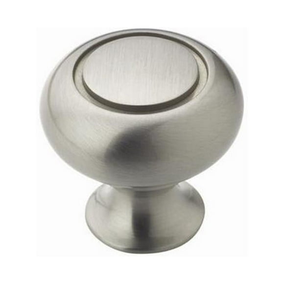 Amerock BP53011G10 Allison Value Hardware Round Knob - Satin Nickel