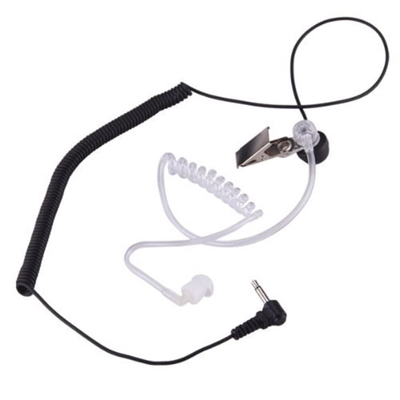 Cateissary Receive Earpiece 3.5mm Flexible 2-Way Radio Headset Wearable Speaker Security Listen Professional Guard External Teléfono y Comunicación