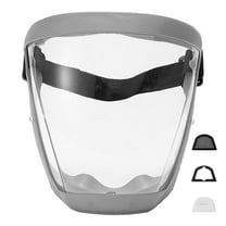Protective Face Shield & Multicolor Face Shield, Anti-Fog Protective Face Shield, Adult Clear Visor, Reusable, Full Coverage, Lightweight, by Goohae