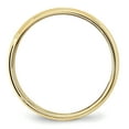 thumbnail image 2 of 10KY 6mm Milgrain Half Round Band Size 7.5 Size 7.5, 2 of 4