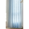 thumbnail image 5 of AIGIA Farmhouse Semi-Blackout Window Curtain 1 Panel Cotton Linen Curtains with Tassel Rod Pocket Window Drapes for Dining Living Bedroom, 5 of 8