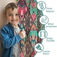 thumbnail image 3 of Blackout Kids Curtains,Boho Bohemia Flower Childrens Insulated Curtains Set Of 2,Bedroom Essentials,Toddler Room Decor 42"x54"(106x137cm), 3 of 4