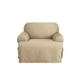 Sure Fit Cotton Duck TCushion Chair Slipcover