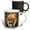 Multicolor, variant on 3drose, Lion Portrait, 15oz Mug