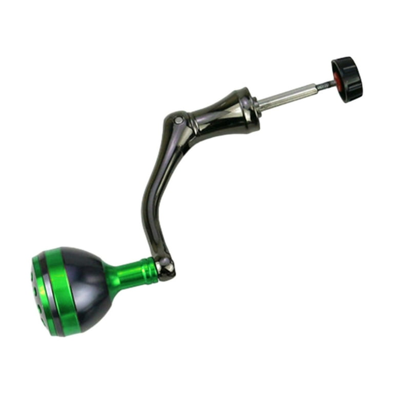 Fishing Reel Handle Grip Reel Replacement Handle Universal Power Reel Handle Green S, Men's, Size: Multi