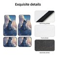 thumbnail image 4 of Disketp Cloud Wolf for Crystal Velvet Car Mats Four-Piece Set,All-Season Automotive Protection, Vehicles, Cars, Trucks, and SUVs,Anti-Slip Design, 4 of 7