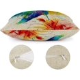 thumbnail image 2 of Fundas de almohada con diseño de colibrí estilo animal de acuarela impresas en ambos lados para sofá Couhion, 2 of 5