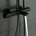 thumbnail image 5 of Wall Mount Exposed Shower Combo Set, Adjustable Handheld Sprayer Bathroom Mixer Combo Set with Thermostatic Rough-in Valve, 5 of 9
