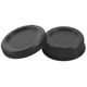 thumbnail image 1 of Black Plastic Camera Body Cover + Rear Lens Cap for Nikon Digital SLR, 1 of 5