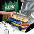 thumbnail image 6 of Frog Double Layered Insulated Lunch Bag with Two Compartments, Large Capacity, Refrigeration Function, and Hand-Carrying - 7.1x11.4x16.1 Inches, 6 of 6
