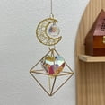thumbnail image 5 of Atrapasueños de cristal para colgar en la ventana, fabricante de arcoíris con marco geométrico, regalo para decoración del hogar, corazón, 5 of 5