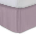 thumbnail image 2 of 100% Egyptian Cotton 1 PCs Box Pleated BedSkirt 21 inches (Lilac,Queen), 2 of 5