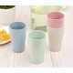 thumbnail image 3 of Tazas indestructibles de paja de trigo para adultos y niños, juego de tazas de acompañamiento reutilizables, resistentes y duraderas, de 4 colores, se pueden lavar en el lavavajillas, 3 of 5