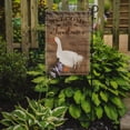 thumbnail image 2 of Sebastopol Goose Welcome Garden Flag, 2 of 3