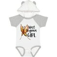 thumbnail image 3 of Inktastic West Virginia Girl- Butterfly Girls Baby Bodysuit, 3 of 5