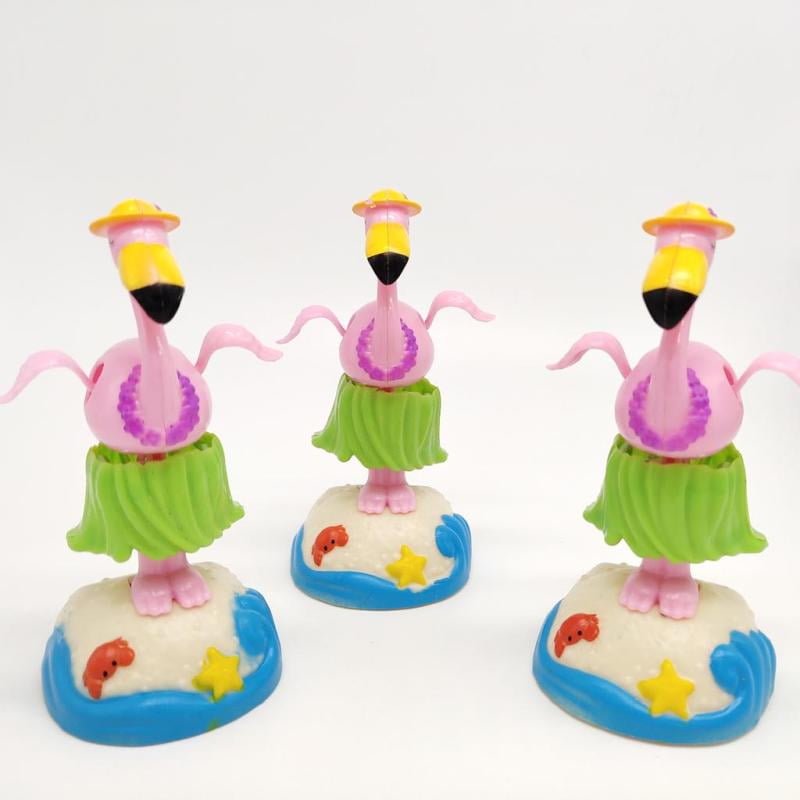 Solarbetriebene tanzende Hula Rock Flamingo Figur Bobble Head Spielzeug, 