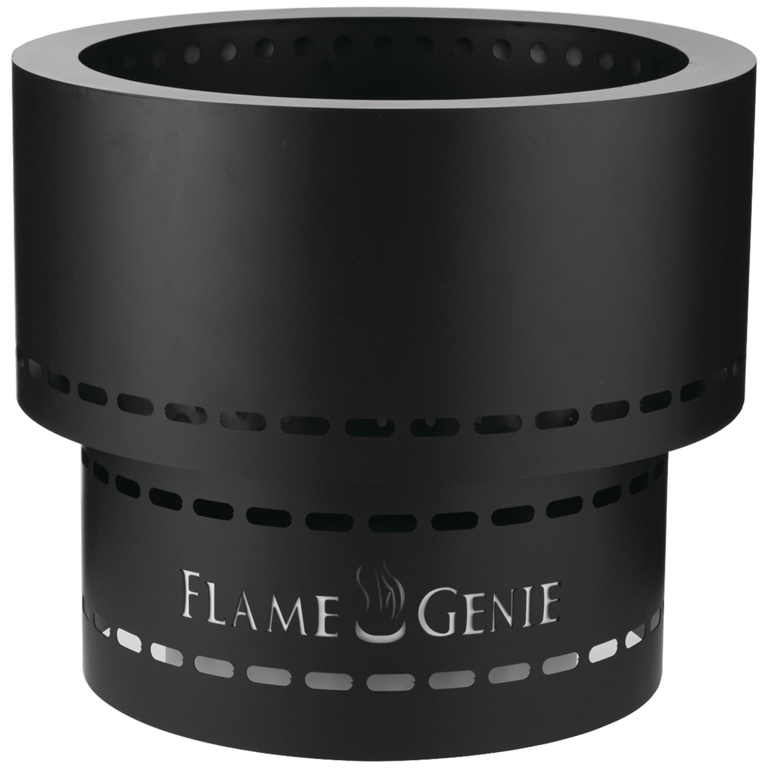 HY-C FG-19 Flame Genie Inferno Wood Pellet Fire Pit (Black) - Walmart.com