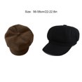 thumbnail image 4 of tredstone French Wool Cap Stay Stylish And Comfortable In Winter Soft And Comfortable Polyester Female Beret Black, 4 of 6