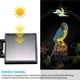thumbnail image 4 of Lámpara De Campanas De Viento De Loro Solar Con Luz Amarilla Cálida Para Jardín De Patio Interior Advancent HA027700-02, 4 of 7