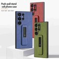 thumbnail image 5 of Dteck for Samsung S24 Ultra Case with Adjustable Elastic Kickstand, Shockproof PU Leather Ultra Slim Hybrid Anti-slip PU Leather Protective Rugged Cover for Samsung S24 Ultra ,Red, 5 of 8