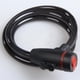 thumbnail image 4 of Cable de bobina de acero antirrobo universal Candado de bicicleta Candado de motocicleta con llave, 4 of 6