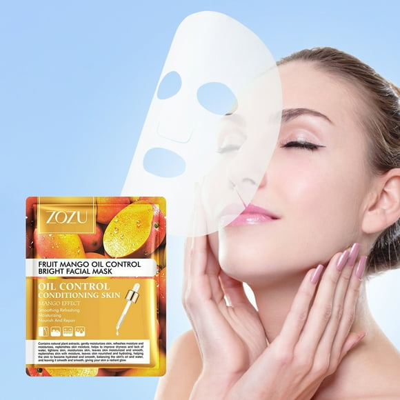 Weiqiqre Deals Fruit Facial Mask Essence Full Face Facial Mask- Sensitive Soothing - Nourishing Cleansing Face Mask - Natural spa Facial Mask for Women, Men