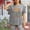 Light Gray, variant on Womens Oversized Tshirt Plus Size Round Neck Graphic Tops Casual Fashion Basic Tee
