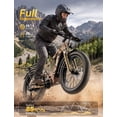 thumbnail image 6 of Jasion Thunder Pro Electric Bike for Adults, 750W Rated Motor 52V 20Ah Removable Battery, 26'' x 4'' Fat Tire E-Mountain Bicycle, APP Control Bluetooth, UL2849, Camo, 6 of 9
