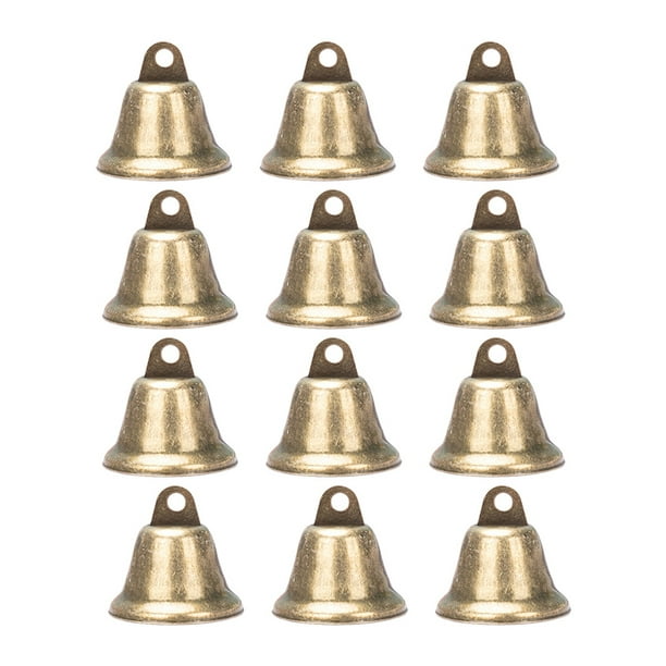 25 uds campanas para manualidades pequeñas campanas artesanales campanas Vintage suministros de carillón de viento