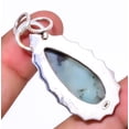thumbnail image 2 of Emerald - Sakota Mines (Simulated) 925 Sterling Silver Bali Pendant 1.95" P_9185_12_35, Beautiful Jewelry For Woman, New Year Sale, Valentin's Day Gif, 2 of 2