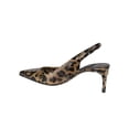 thumbnail image 3 of Dolce & Gabbana Woman 75mm Slingback Leather Pumps Brown Sizes EU 34-50 2/3, 3 of 3