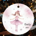 thumbnail image 4 of Christmas Ceramic Ornament Ballerina Girls Christmas Tree Ornaments Ballet Dancer Xmas Holiday Keepsake Christmas Tree Decoration for Woman Friend Birthday, 4 of 8