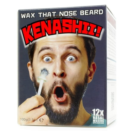 Nose Wax Kit, 100 g Wax, 24 Applicators. The Original and Best Nose Hair Removal Kit from Kenashii. Nose Waxing For Men and Women. 12 Applications, 12 Post Waxing Balm Wipes, 12 Mustache