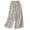Beige, variant on Pant for Women Pants For Women Casual Summer Drawstring Elastic High Waist Linen Pant Pockets Cropped Trouser Dressy Pants for Women Dress Pants Elastic Waist Women
