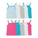 10-Pack Wonder Nation Toddler Girls Sleeveless Camis (Assorted Colors)