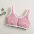 thumbnail image 2 of Girls Bra 8-14Teen Student Girl Teens Bra Breathable Training Bras Wire Free Push Up Running Bra Solid, 2 of 5
