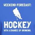 thumbnail image 3 of CafePress - Weekend Forecast Hockey T Shirt - Men's Classic Graphic Cotton T-Shirt, 3 of 4