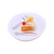 thumbnail image 4 of Plato para pastel de casa de muñecas, plato para pastel de casa de muñecas con cubiertos, para decoración de casa de muñecas Pastel Sunnimix  Plato de casa de muñecas, 4 of 8