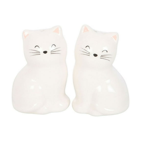 Something Different Cat Shaped Salt and Pepper Shakers Set