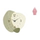 thumbnail image 1 of Reloj de pared,Reloj de pared silencioso Reloj de pared nórdico Decoración del hogar,Tarro de cerámica para jengibre,Jarrón de cerámica con jengibre y arreglo floral,Jarrón decorativo de, 1 of 8