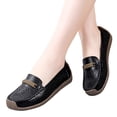 thumbnail image 5 of ZTTD Slip On Women Comfort Walking Hollow Out Flat Loafers Casual Shoes Driving Loafers Walking Shoes for Women, 5 of 8