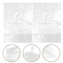 Plastic Sofa Seat Cushion Covers,2 Pcs Clear Waterproof Sofa Couch Covers, Waterproof Couch Covers Furniture Sofa Seat Slipcover