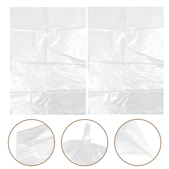 Plastic Sofa Seat Cushion Covers,2 Pcs Clear Waterproof Sofa Couch Covers, Waterproof Couch Covers Furniture Sofa Seat Slipcover