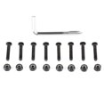 thumbnail image 1 of Skateboard Hardware Set 8pcs Skateboard Deck Screws Standard Cross Screwdriver Longboard Bolt Nuts & Hex, 1 of 8