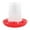 Feed tube, variant on Chick Waterer Feeder Plastic Automatic Poultry Waterer Containers for Chickens Birds Pigeons Quails Easy to Use