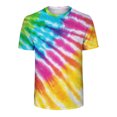 thumbnail image 7 of Kids Girls Boys Tie Dye Shirt Hippies Senior Rainbow Tees T Shirts for Kids 5-14 Years, 7 of 7